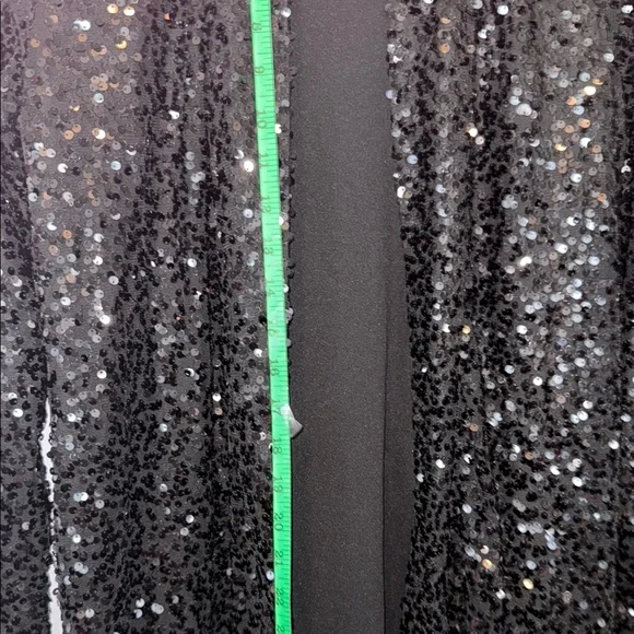 Sincerely Jules Black Sequin Coat - Picture 3 of 16